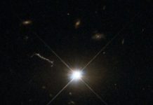 Tech: First detailed observation of environs of a massive black hole outside Milky Way — (Report)