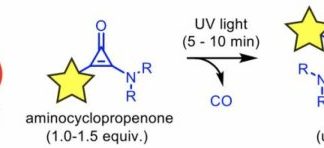 Tech: Light-induced modification of a carboxylic acid with an aminocyclopropenone — (Report)