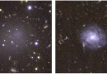 Tech: Strange features of a newly discovered ghostly galaxy deepen mystery of how ultra-diffuse galaxies are born — (Report)