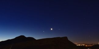 Venus and Jupiter align to create spectacle in the sky (Photo) Venus and Jupiter align to create spectacle in the sky (Photo)