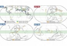Research: Major tectonic collisions near the equator have caused three ice ages in the last 540 million years —