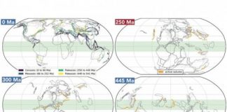 Research: Major tectonic collisions near the equator have caused three ice ages in the last 540 million years —