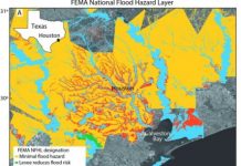 Research: Scientists use satellite data to map the Houston-Galveston area impacted by Hurricane Harvey —