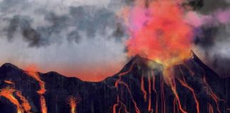 Research: Mercury found in ancient rock around the world supports theory that eruptions caused ‘Great Dying’ 252 million years ago. —
