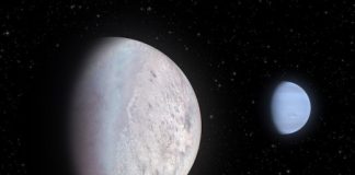 Tech: Neptune’s moon Triton fosters rare icy union — (Report)