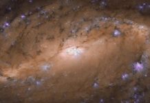 Tech: Hubble spots a stunning spiral galaxy — (Report)