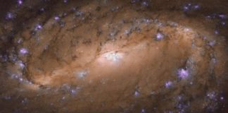 Tech: Hubble spots a stunning spiral galaxy — (Report)