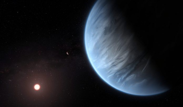 Researchers Find Water on an Exoplanet Twice the Size of Earth