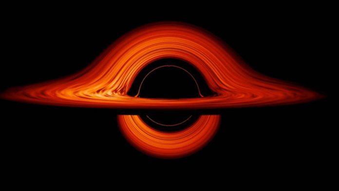 Watch: New visual depicts black hole's gravity