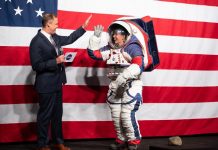 Watch: NASA Unveils Spacesuits for Next Moon Mission Watch: NASA Unveils Spacesuits for Next Moon Mission