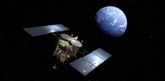 Japan’s Hayabusa2 Leaves Asteroid Ryugu and Heads Home Japan's Hayabusa2 Leaves Asteroid Ryugu and Heads Home