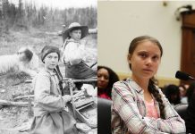 Picture: Girl in 121-year-old photo resembles Greta Thunberg Picture: Girl in 121-year-old photo resembles Greta Thunberg
