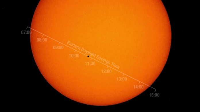 Report: Rare transit of Mercury to occur next week