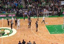 Fan placed under arrest during Celtics-Spurs game Fan placed under arrest during Celtics-Spurs game
