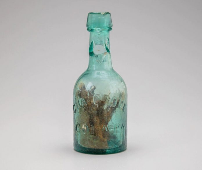 Virginia witch bottle, Civil War-era jug found on I-64