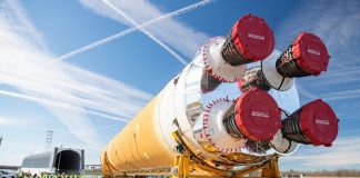 Watch: Nasa Moon rocket core leaves for testing Watch: Nasa Moon rocket core leaves for testing