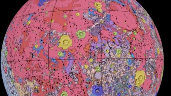 Report: First-ever comprehensive geologic map of the moon
