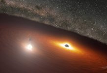 Spitzer telescope reveals the precise timing of a black hole dance (Study) Spitzer telescope reveals the precise timing of a black hole dance (Study)