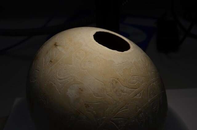 Study reveals surprising complexity of ancient ostrich egg trade