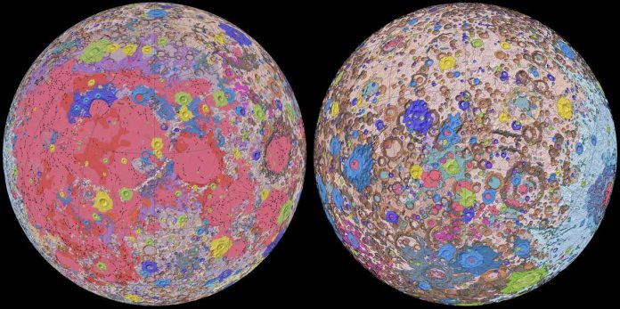 USGS: First-ever comprehensive geologic map of the moon