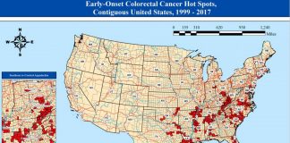 Early-onset colorectal cancer study in young adult men reveals ‘hotspots’ of death in US Early-onset colorectal cancer study in young adult men reveals 'hotspots' of death in US