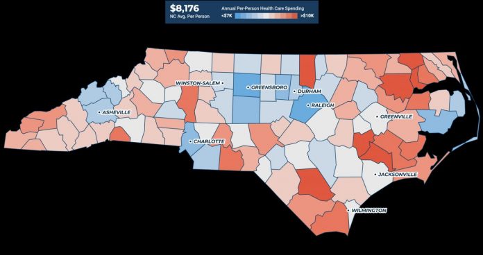 Research collaborative releases new collection of North Carolina health care spending data