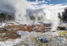 Report: Discovery of ancient super-eruptions indicates the Yellowstone hotspot may be waning Report: Discovery of ancient super-eruptions indicates the Yellowstone hotspot may be waning