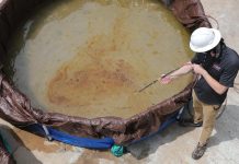 SwRI’s SLED-W algorithms detect crude oil on water (Study) SwRI's SLED-W algorithms detect crude oil on water