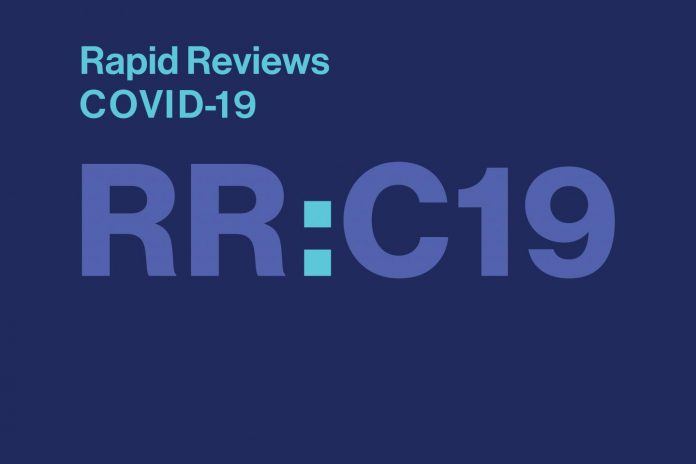 The MIT Press and UC Berkeley launch Rapid Reviews: COVID-19 journal