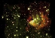 Stellar fireworks celebrate birth of giant cluster (Study) Stellar fireworks celebrate birth of giant cluster