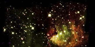 Stellar fireworks celebrate birth of giant cluster (Study) Stellar fireworks celebrate birth of giant cluster