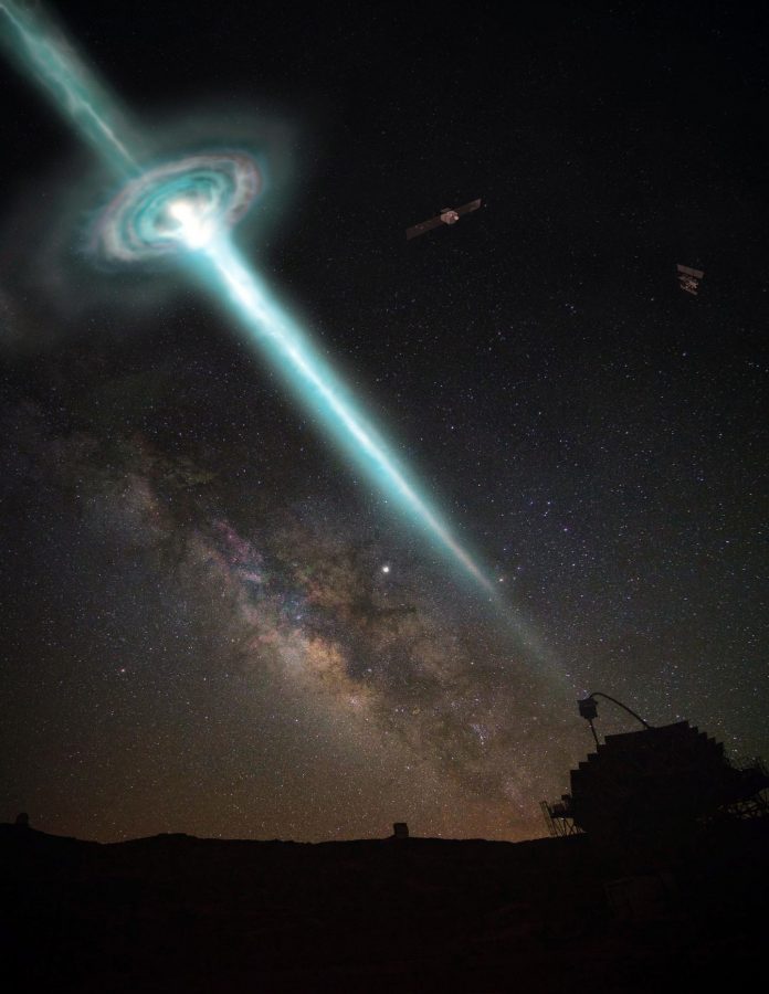 Cosmic cataclysm allows precise test of general relativity