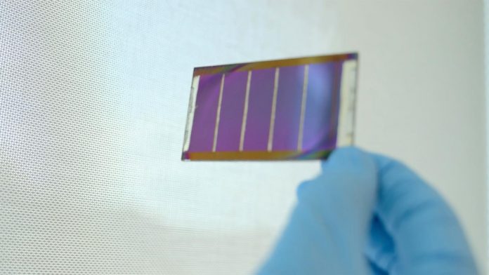 Perovskite solar cells developed by NTU Singapore scientists record highest power conversion