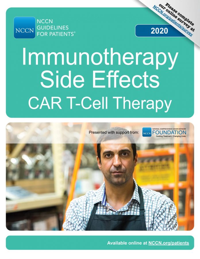 NCCN: What people with cancer and their caregivers need to know about CAR T-cell therapy