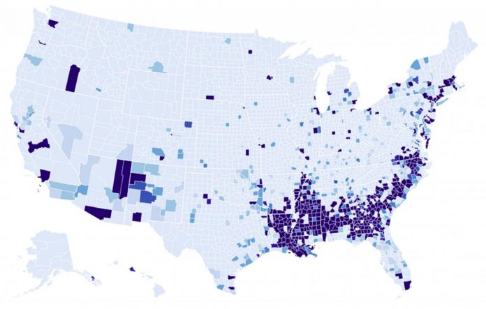 Data mining system unearths US counties most at risk for COVID deaths