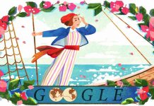 Jeanne Baret’s 280th Birthday: Google Doodle Celebrates first woman who circumnavigated the globe Jeanne Baret's 280th Birthday: Google Doodle Celebrates first woman who circumnavigated the globe