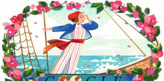 Jeanne Baret’s 280th Birthday: Google Doodle Celebrates first woman who circumnavigated the globe Jeanne Baret's 280th Birthday: Google Doodle Celebrates first woman who circumnavigated the globe