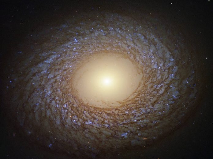 Photo: Hubble Spots Feathered Spiral Galaxy NGC 2775