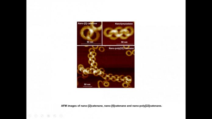 Polymers self-assembling like links of a chain for innovative materials