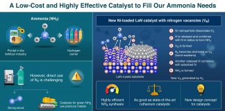 Tech: Running on empty: New affordable catalyst relies on nitrogen vacancies to produce ammonia Running on empty: New affordable catalyst relies on nitrogen vacancies to produce ammonia
