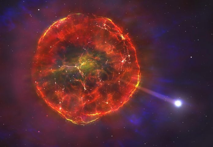 Thermonuclear blast sends supernova survivor star hurtling across the Milky Way