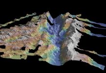 Researchers see an earthquake boomerang back and forth Researchers see an earthquake boomerang back and forth