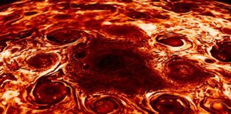 Researchers solve mystery of Jupiter’s polygon storms Researchers solve mystery of Jupiter's polygon storms