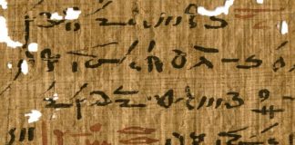 Archaeology: Red and black ink from Egyptian papyri unveil ancient writing practices