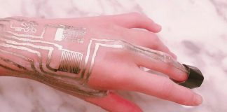 Biology: Engineers print wearable sensors directly on skin without heat