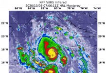NASA-NOAA satellite finds Hurricane Delta rapidly intensifying (TDnews)