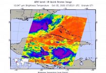NASA gages Tropical Storm Delta’s strength in infrared (TDnews)
