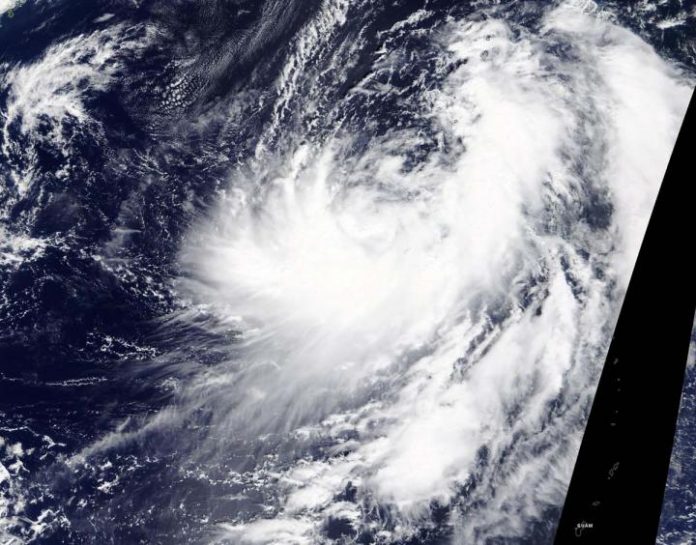 NASA imagery reveals Tropical Storm Chan-hom's skewed structure (TDnews)