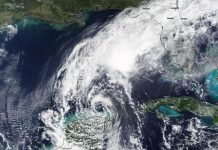 NASA imagery reveals Tropical Storm Gamma battered by wind shear (TDnews)