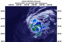 NASA infrared imagery reveals wind shear displacing Marie’s strongest storms (TDnews)
